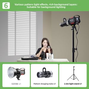 Falcon Eyes | Professional Live Streaming & Photography Soft Light Lamp 200W