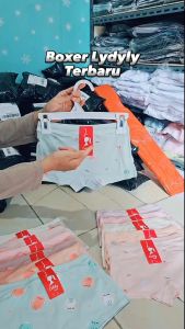 Boxer Anak Perempuan Lydyly | Celana Dalam Bokser Anak Cewek Bahan Katun Lembut