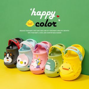 Cheerful Mario Kids Comfort Slides - Cute Cartoon Print Closed Toe Sandals for Boys & Girls Anti-Slip & Waterproof with Non-Slip Soles Sizes UK:2.5/EU:21