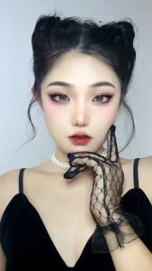 Sarung Tangan Pendek Model Lace Jaring Halus - Sentuhan Seksual Untuk Gaya Kasual atau Acara Resmi