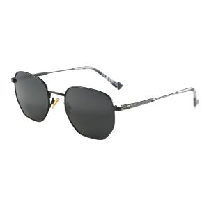 ZENOTTIC Fashion Hexagon Polarized Retro Sunglasses for Men Women-Vintage Metal Frame Design UV Protection Trendy Shades