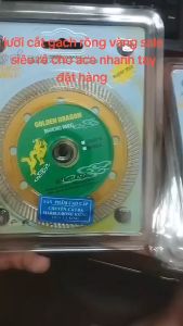 Lưỡi cắt gạch đá đa năng Rồng Vàng hàng công ty lᴏại 1 ( 100mm 125mm 150mm 180mm)