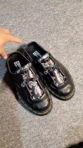 ZVN Shimada Sandal Selop Pria Casual Slop Hitam Cowok Kekinian