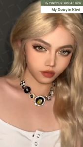 OLALILA Softlens My Douyin Warna Kiwi Natural Lens / Softlens My Douyin Natural Lens by Pinkinsoftlens