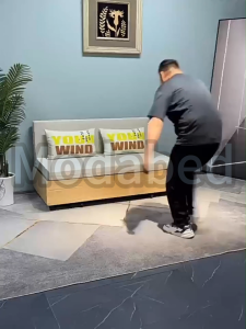 เตียงโซฟาพับ โซฟาปรับนอน เตียงโซฟา สามารถนอนหลับได้ พื้นที่จัดเก็บ โซฟาเล็กในห้อง เตียง sofabed