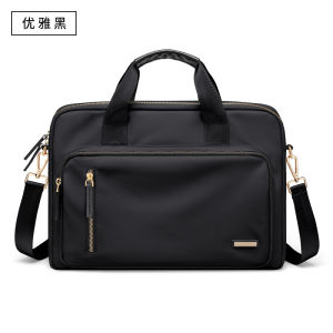 GOLF2025 New Ladies Large Capacity Laptop Bag Handheld Shoulder Crossbody Bag for 15.6 Inches Notebook Casual Simple Style