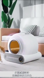 ✨SG【STOCK】UV Sterilization And Disinfection Automatic Cat Litter Box Large English APP Remote Automatic Deodorization