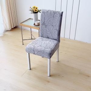 9 colors CODLambswool super thick plain chair cover elastic stretch dining chair cover anti-dirty