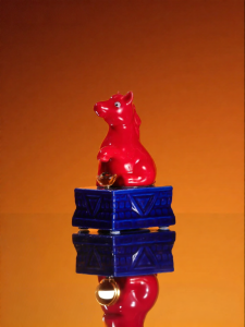 JINGDEZHEN | Success Symbolic Ceramic Horse Figurine