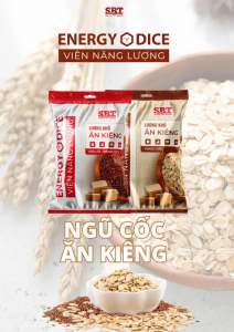 Lương khô Mini Ăn Kiêng SBT - Vị Yến Mạch Gói 475gr.