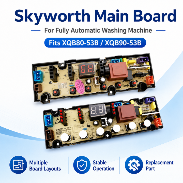 Skyworth Fully Automatic Washing Machine Computer Board XQB80-53B XQB90-53B Main Board Circuit Control Board