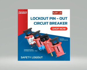 ตัวล็อคเซอร์กิตเบรกเกอร์ขนาดเล็ก ล็อคเบรกเกอร์วงจรขนาดเล็ก Miniature Circuit Breaker Lockout BD-D01 to BD-D04