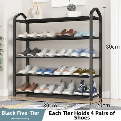 Economic Indoor Shoe Rack Dormitory Home Use Dustproof Multi-layer Storage Beautify Entrance Door Plastic Shoe Cabinet