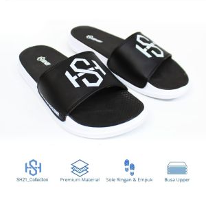 Sandal Paylon Sandal Slop Pria Slip On Slide - Arranggae Two Insol