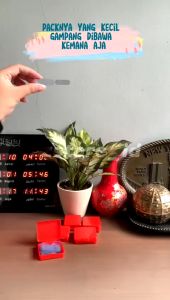 60 pcs Double Tape Perekat Bening Transparan 2 Sisi Serbaguna Kuat isi Box