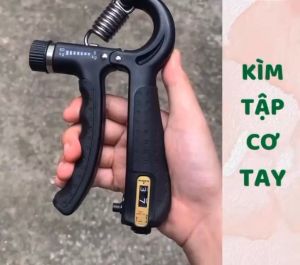 Kìm Bóp cơ Tay Cao CấpDụng Cụ Tập Gym Tại Nhà Điều Chỉnh Lực Có Đếm Từ 5 - 60Kg( Có 3 Màu Cho Khách Lựa Chọn)