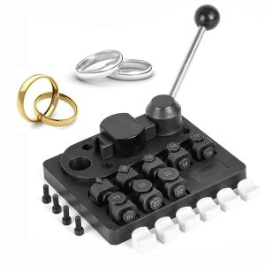 Ring Bender Machine Jewelry Making Machine Tool Professional Jewelers Tool for Forming & Bending Rings Repair
