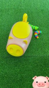 เก้าอี้เด็ก รูปหมู 🐷 น่ารักๆ ✦เก็บของได้✦ ทำจากพลาสติกคุณภาพดี สตูลเตี้ย เก้าอี้ เก้าอี้รูปสัตว์ สตูล ตกแต่งห้องนั่งเล่น เสริมสร้างจินตนาการ