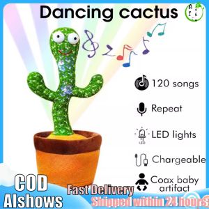 Intelligent Cactus Twisting Can Sing And Dance Learning To Speak Recording Childrens Gift Toys