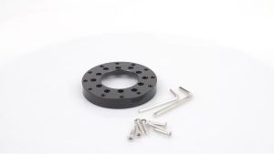 Aluminum 70MM Steering Wheel Racing Game Plate Steering Wheels Modification Set For Logitech G25 G27 DIY Parts 24 Hole Adapter