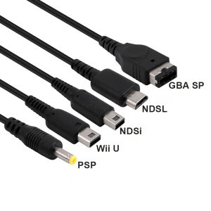 for Nintendo NDSi NDSL GBA SP WiiU Charging Cable for Sony PSP Game Console Power Supply Cord Game Controller Charge Power Wire