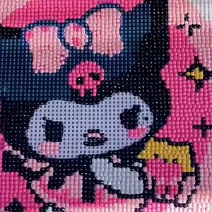 Tranh đính đá mini handmade nhiều mẫu kute LIM DIY