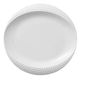 จานอาหาร DAFIFY กับขอบตกแต่ง