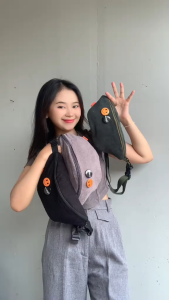 Tas Pinggang Pria Tapaxco Indy Waistbag Uniseks Local Brand Korduroi Free 2 Pin Random