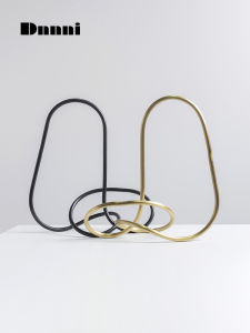 Dnnni Linear Beauty Iron Craft Decorations Northern Europe Modern Minimalist Furnishings Living Room Sample Room Study Hotel Ornament