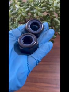 Skateboard Longbaord Bearing Spacers Speed Washers Nuts Set Black/Golden