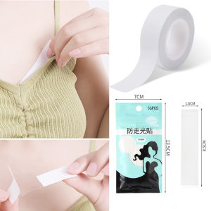 Prettyset เทปกาวสองหน้าใส 50/30 ชิ้น สำหรับ ผ้าชูดบอดี้ ผิวแทรกซิกเกอร์ การผิดพลาด ระบบปฏิบัติการ 50/30 ชิ้น