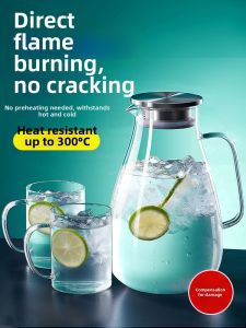 KuaKe | High Temperature Resistant Glass Water Jug