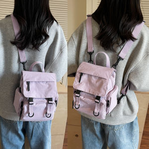 New 7.28 Huaxi Home Small Multi-Functional Crossbody Bag 2025 Summer Mini Double Shoulder Backpack Soft Korean Style Tote Bag