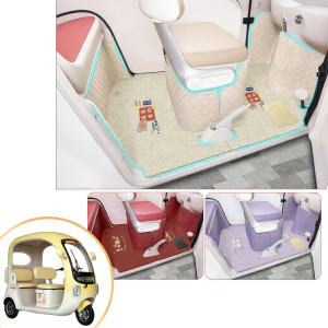 Dedicated Full Wrap Electric Tricycle Foot Mat