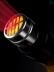 2000W Panas Pemanas Segel Sticker Plastik Panas Pistol Angin Panas 220V Heat Gun Air Hot Gun/biru