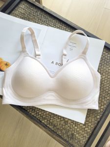 Skin-friendly Breathable Supportive Thin Cup Jelly Strip Underwear Comfortable Seamless Smooth Soft Youth Womens Bra