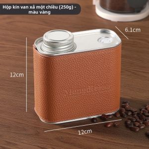 MONGDIO | Hộp Đựng Cà Phê Có Van Một Chiều