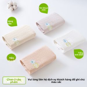 JIAZINI | Quần lót tam giác lưng cao kháng khuẩn bằng cotton nguyên chất cho nữ Quần lót thoáng khí quần đùi ngắn thoải mái cho nữ