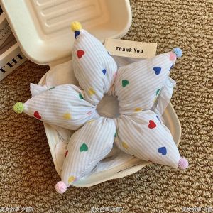 Colorful 3D Star Hair Ties Womens Cute Ball Headband Star Headwear Hair Bands Fashionable Hair Accessories Hair Ropes