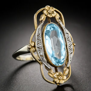 Huitan Novel Design Women Rings Two Tone Hyperbole Bridal Wedding Ceremony Party Ring Personality Accessories Gorgeous Jewelry