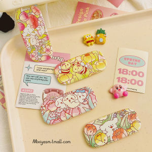 Portable Foldable Thin Mobile Phone Stand Stick on Mirror Surface Tulip Cartoon Dog Support Bracket Desktop Creative Bee Rabbit