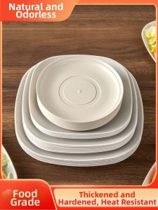 MEIDI | Food Grade Rice Husk Microwave-safe Large Plates