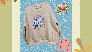 SWEATSHIRT HOODIE LABUBU