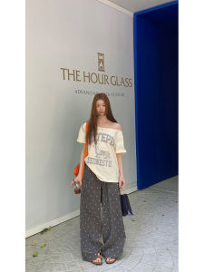 High Waist Loose Wide Leg Pants Summer New Style