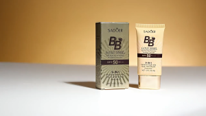 SADOER Gold Snail Sunscreen BB Cream Foundation Concealer Moisturizing Isolation Cream SPF50+PA+++