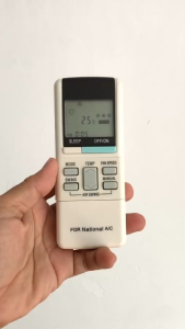 Remote Máy Lạnh National Điều Khiển Điều Hòa Không Khí A75C248 Kèm Pin AAA
