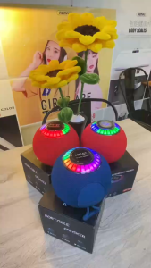 ลำโพงบลูทูธ รุ่น HY107 กำลังขับ5W แบตเตอรี่1200mAh เสียงดี พกพาง่าย รองรับ AUX TF USB ลำโพงสำหรับพกพา สามารถปิดไฟได้ เพิ่ม-ลดเสียงได้