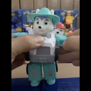 Paw Patrol Transformer Robot Car Educational Toy Car Toys For Kids Childrens Birthday Gift