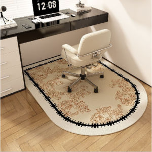 Thảm Trải Sàn Máy Tính VIKAMA Loop Pile Thảm Xoay Ghế Thảm Đặc Biệt Chống Thấm Chống Phai Màu Thảm Trang Trí Nhà Cửa Trong Nhà Thảm Phòng Ngủ Thảm Bàn Trang Điểm