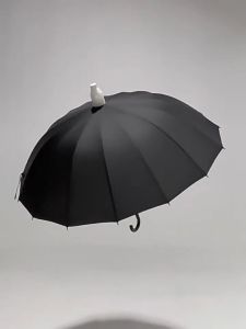 BenMaxx ร่ม กันฝน กันแดด คันใหญ่มีปลอกกหุ้ม ร่มพับขนาดใหญ่ 16ก้านต้านลมแรง ส่งไว รุ่น-ร่มuv (มี3สี)